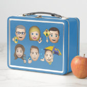 FOX 4 Good Day Emoji Lunch Box (Beispiel)