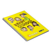 FOX 4 Good Day Emoji Spiral Notebook Notizblock (Rechte Seite)