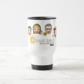 FOX 4 Good Day Emoji Travel Mug Reisebecher (Mittel)