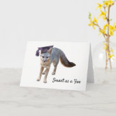 Fox-Abschluss Karte (Gelbe Blume)