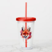Fox Acrylic Tumbler Acryltrinkbecher (Vorderseite)