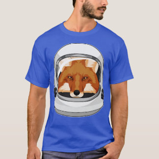 Fox als Astronaut mit Helm T-Shirt