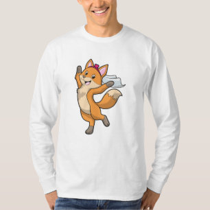 Fox als Brille mit Schleier & Herz T-Shirt