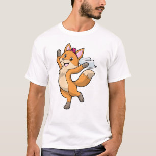 Fox als Brille mit Schleier & Herz T-Shirt