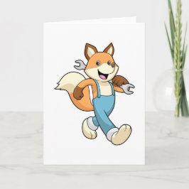 Fox als Mechanik mit Schraubenschlüssel Karte