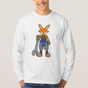 Fox als Mechanik mit Spanner T-Shirt