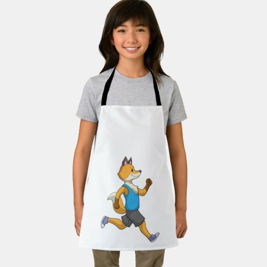 Fox als Runner beim Laufen Schürze (Insitu)