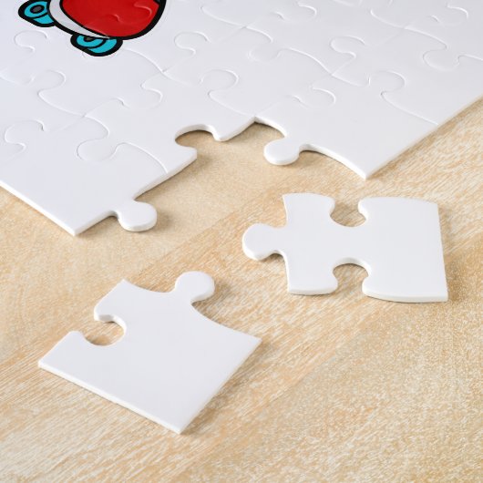 Fox als Skater mit Roller-Skaten Puzzle (Seite)