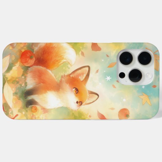 Fox Amid Autumn Charm Case-Mate iPhone Hülle (Rückseite (Horizontal))