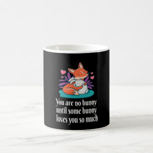Fox and Bunny Couple Liebe Peace Friends Kaffeetasse