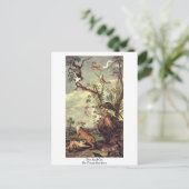 Fox and Cat von Frans Snyders Postkarte (Stehend Vorderseite)