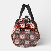 Fox and Nature Nordic Folk Art Duffle Bag (Rechts)