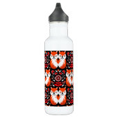 Fox and Nature Nordic Folk Art Edelstahlflasche (Rechts)
