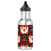 Fox and Nature Nordic Folk Art Edelstahlflasche (Rechts)