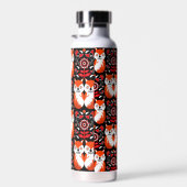 Fox and Nature Nordic Folk Art Trinkflasche (Rechts)