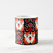 Fox and Nature Nordic Folk Art Verwandlungstasse (Mittel)