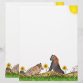 Fox and Vigilant Cougar Stationery (Vorne/Hinten)