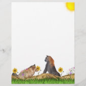 Fox and Vigilant Cougar Stationery (Rückseite)