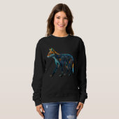 Fox Animal Animal Motif Fox Sweatshirt (Vorne ganz)