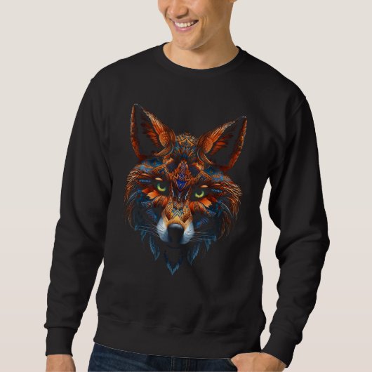 Fox  Animal Fox 6 Sweatshirt (Vorderseite)