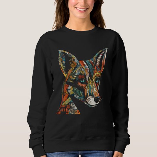 Fox  Animal Fox 8 Sweatshirt (Vorderseite)