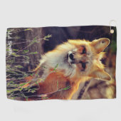 Fox Animal Golf Handtuch (Horizontal)