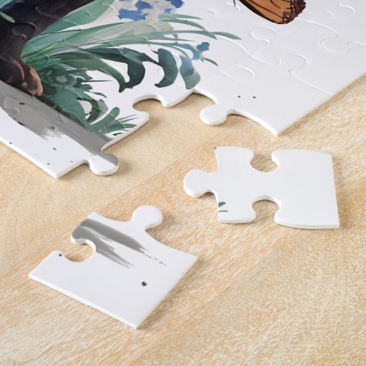 Fox Animal Lovers Forest Puzzle (Seite)