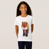 Fox-Aquarell T-Shirt (Vorne ganz)