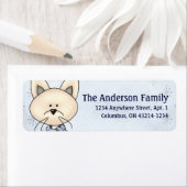 Fox Arctic Freeze Animals Address Labels (Insitu)