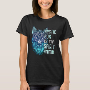 Fox Arctic Ornament Fox ist mein Geist Tier Antark T-Shirt