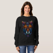 Fox  Art Animal Fox Sweatshirt (Vorne ganz)