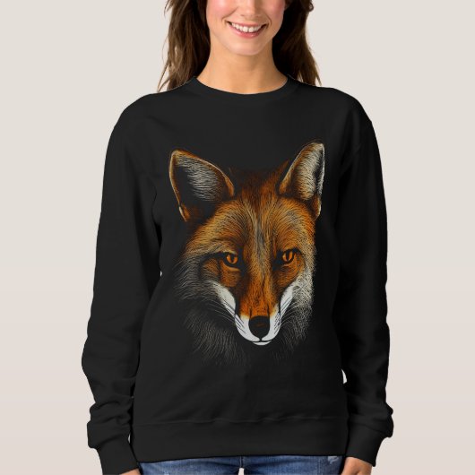 Fox Artwork  Animal  Animal Fox 12 Sweatshirt (Vorderseite)