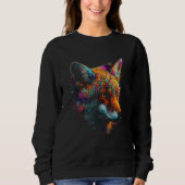 Fox Artwork  Animal  Animal Fox 14 Sweatshirt (Vorderseite)