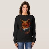 Fox Artwork  Animal  Animal Fox 17 Sweatshirt (Vorne ganz)