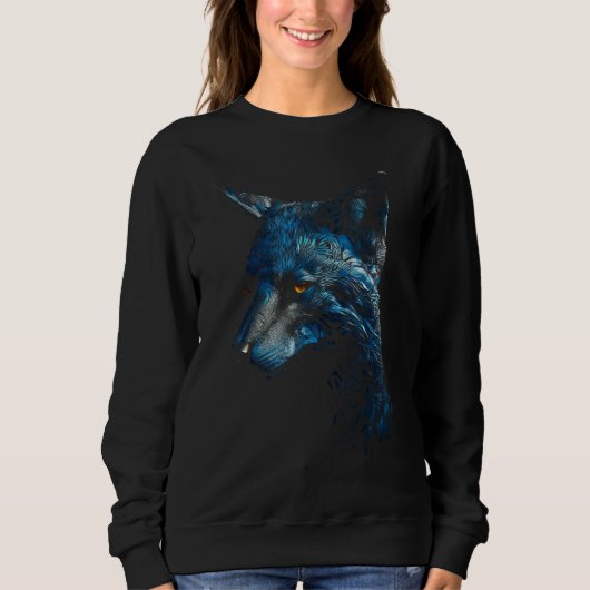 Fox Artwork  Animal  Animal Fox 24 Sweatshirt (Vorderseite)