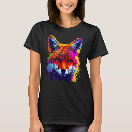 Fox Artwork  Animal  Animal Fox 6 T-Shirt (Vorderseite)