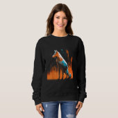 Fox Artwork  City Animal  Animal Fox Sweatshirt (Vorne ganz)
