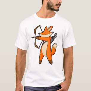 Fox as Archer mit Arrow & Bow T-Shirt