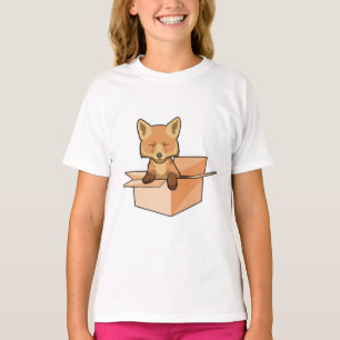 Fox as Baby in Box T-Shirt