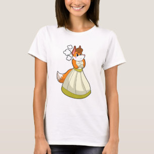 Fox as Bridge with Wedding Dress.PNG T-Shirt