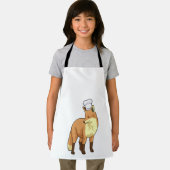 Fox as Cook mit Koch Hut Schürze (Insitu)