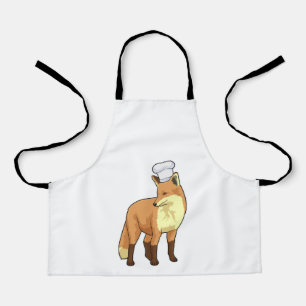 Fox as Cook mit Koch Hut Schürze