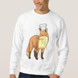 Fox as Cook mit Koch Hut Sweatshirt