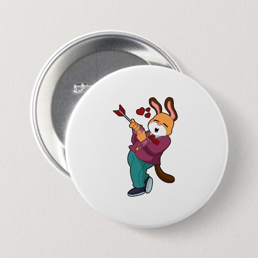 Fox as Groom mit Anzug Button (Vorne & Hinten)