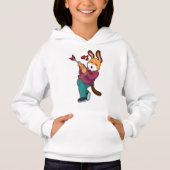 Fox as Groom mit Anzug Hoodie (Vorderseite)