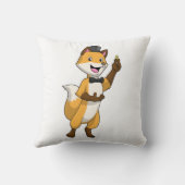 Fox as Groom mit Hochzeitsring Kissen (Rückseite)