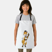 Fox as Groom mit Hochzeitsring Schürze (Insitu)