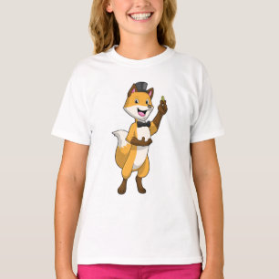 Fox as Groom mit Hochzeitsring T-Shirt