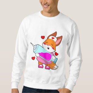 Fox as Nurse with Spritze Sweatshirt