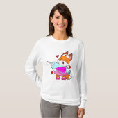 Fox as Nurse with Spritze T-Shirt (Vorne ganz)